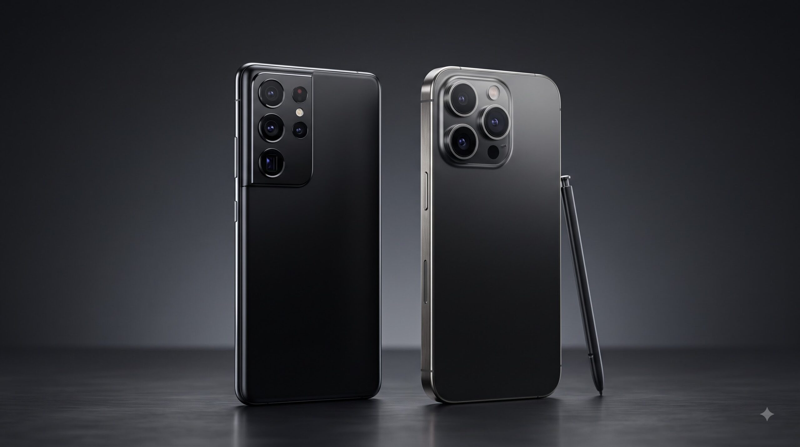 iPhone 18 Pro Max vs Galaxy S26 Ultra shown side by side in 2026